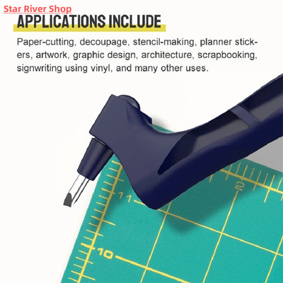 DIY Art Craft Cutting Tools 360 Rotating Blade Paper Cutter
