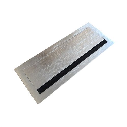 高级办公桌穿线孔盖板桌面过线装饰盖阻尼缓冲电脑桌线盒线孔盒盖