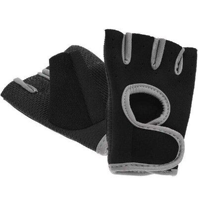 2 Pcs Fitness Gloves Wear-resistant Bike Half Finger