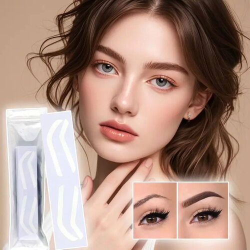 Eyebrow Stickers Eyebrow Shaper for Women Stencil Kit 50 Pai