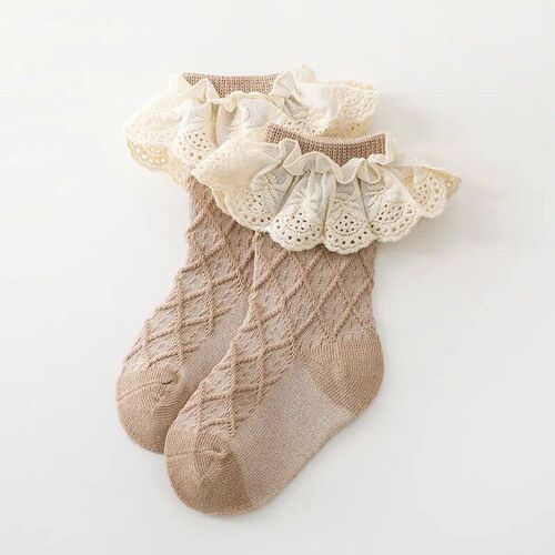 Spring Summer Baby Girls Socks Newborn Infant Kids Knee High