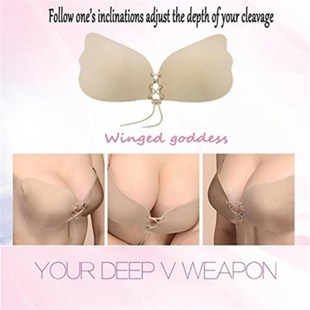 Invisible Strapless Adhesive Stick Bra Strapless Push Up Bra