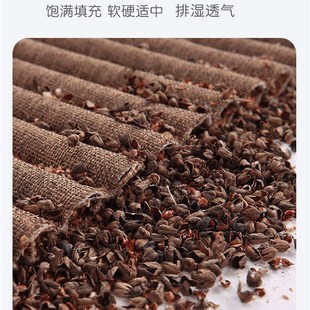 汽车坐垫单片四季通用无靠背亚麻三件防滑夏季前後排车座垫椅垫子