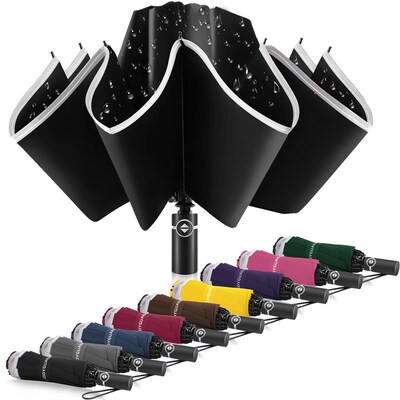 Inverted umbrella Automatic folding Reflective Sun Umbrella