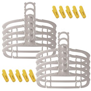 Childrens clothes hanger is extendable and adjustable