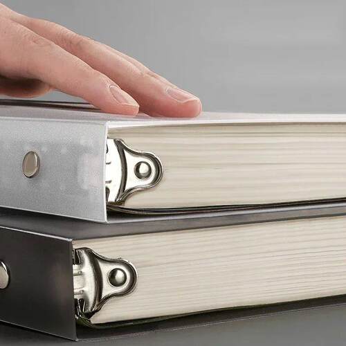 A5 B5 A4 Transparent Loose Leaf Binder Notebook Inner Core C