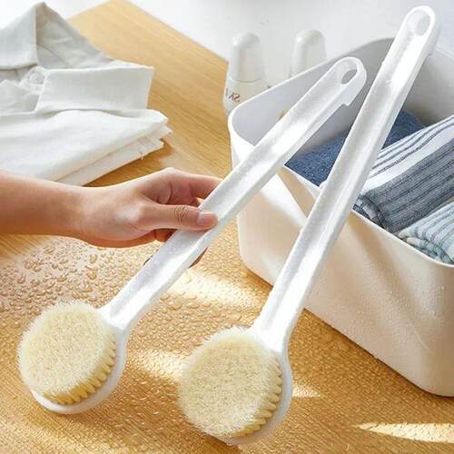 Long Handle Bath Brush Body Exfoliating Scrubber Body Back M