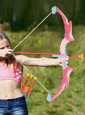 Kids Bow and Arrow Light-up Archery Set For Kids Toy For 3 4