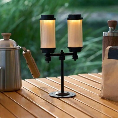 Lantern Stand Detachable Desktop Lamp Stand Portable Outdoor