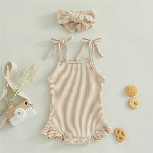 ma&baby 0-18M Newborn Infant Toddler Baby Girls Romper Knit