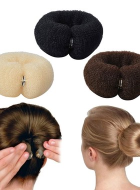 Fashion Hair Bun Maker Donut Magic Foam Sponge Easy Big Ring