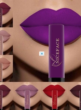 28Color Lip Gloss Velvety Lipstick Liquid Long Lasting