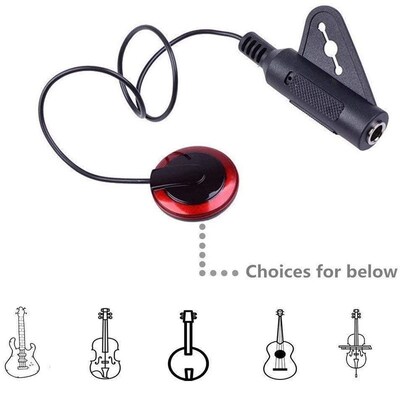 Acoustic Guitar Pickup Piezo Contact Pickup for Guitar Ukule