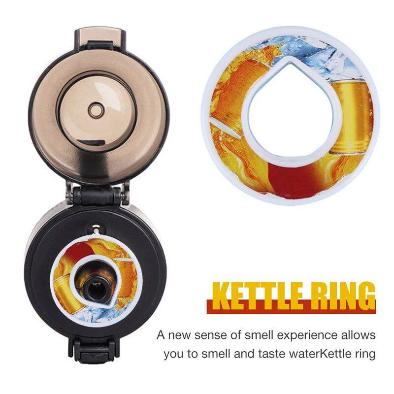 1pcs Scented Pods Water Bottle Air Scent Flavoring Pod Round - 实物图
