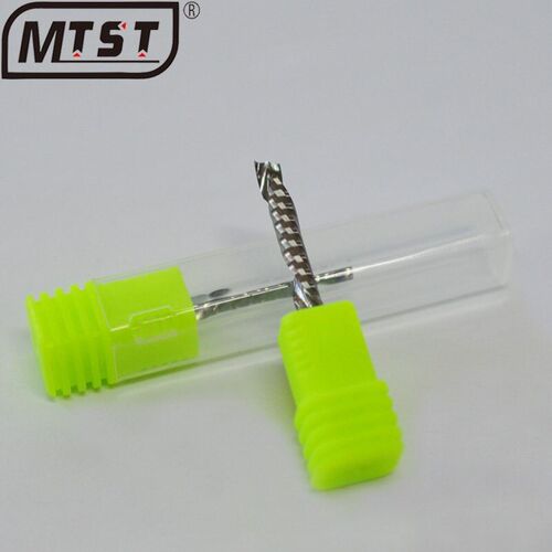 1pc 3.175 4 5 6 8mm single flute composite tungsten steel mi