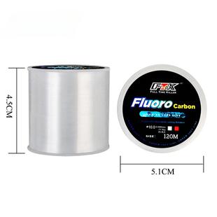 120m Invisible Fishing Line Speckle Fluorocarbon Coating Fis