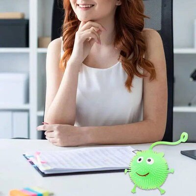 Led Bouncy Balls Light Up Toys Rubber Glowing Ball Flash Lum