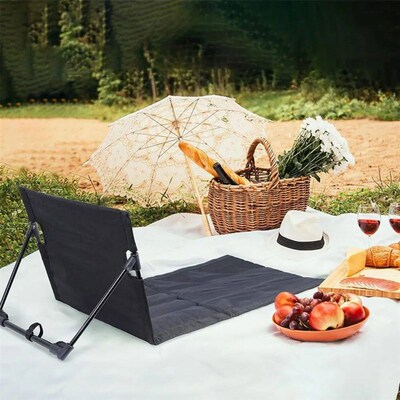Beach Chair Camping Chairs Fishing Backrest Chairs Garden Pa