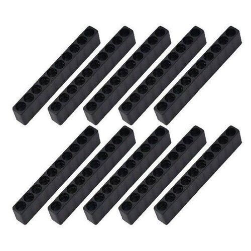 Black Screwdriver bit holders Hex Organizer Plastic Shank