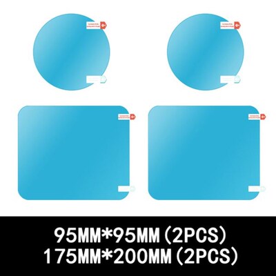 2Pcs/Set Rainproof Car Accessories Car Mirror Window Clear 1