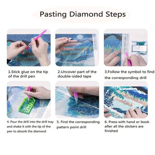 5D DIY Diamond Painting Flower Diamond Embroidery Painting F