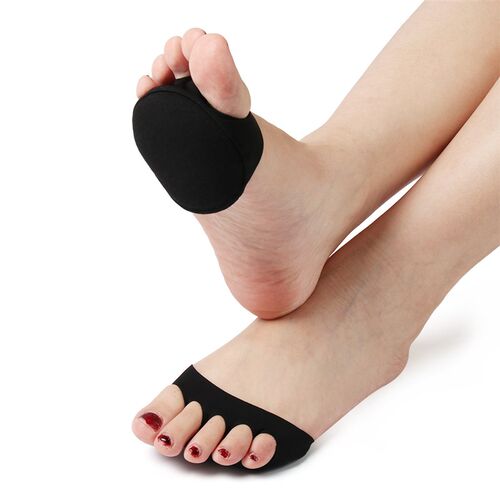 1 Pair Five Toes Forefoot Pads for Women High Heels Half Ins