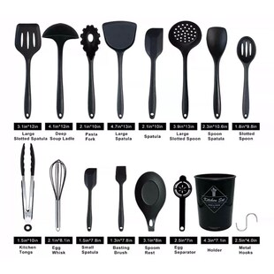 Baking Kit Silicone Full Cover Kitchen Tools Whisks Sieves S