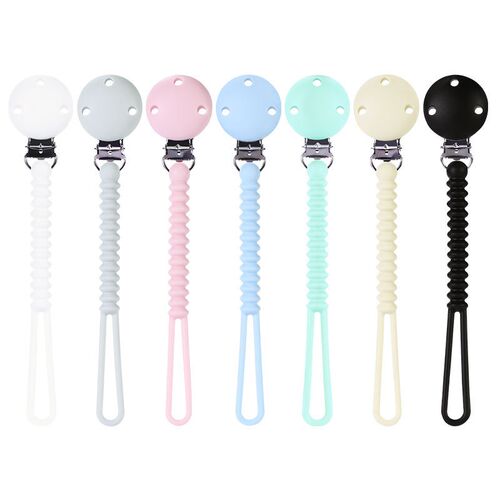 AllinOne Soothing Chain Baby Teether Pacifier Antidrop Lanya