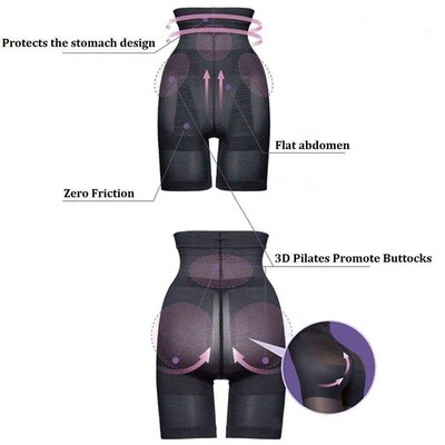 CXZD bodice pants long leg stomach shapers trousers Shaping