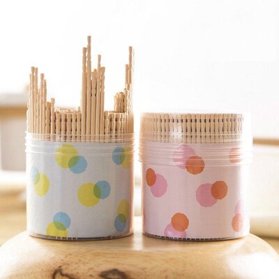 Disposable Wood Toothpick Restaurants Toothpicks Decorative