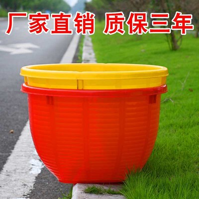 Plic Basket Large Turnover Basket imitatoon Bamboo Woven Bas