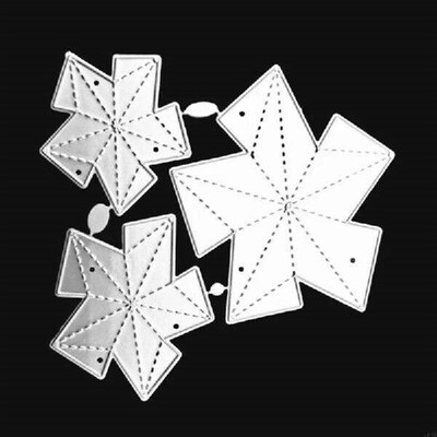 L69B Windmill Metal Cutting Dies Stencil Scraping DIY
