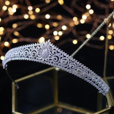 New Design Wedding Tiaras Bridal Headpiece Bride Hair Jewelr