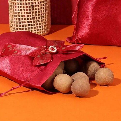 1Pcs Durable Gift Bags Drawstring Pocket Chinese Xi Wedding