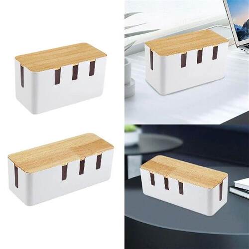 Cable Tidy Box Cord Organizer for Loose Wires Management