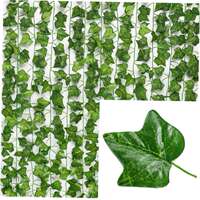 Artificial+Plants+Home+Decor+Green+Silk+Hanging+vines+Fake+L thumbnail 4