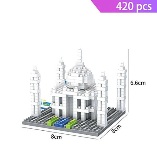 Micro Bricks Mini Architecture Sets Eiffel Tower Big Ben Rom