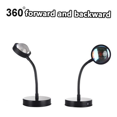 16 Colors Sunset Lamp Led Projector Night Light Living Room1