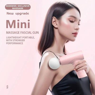 Mini Fascial Massage Gun Vibration Massage Machine Muscle Re
