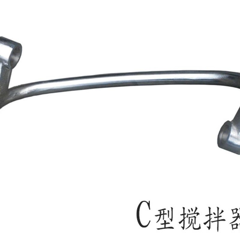 银鹰HWT50III和面机搅杠 不锈钢C型搅拌器 银鹰和面机配件