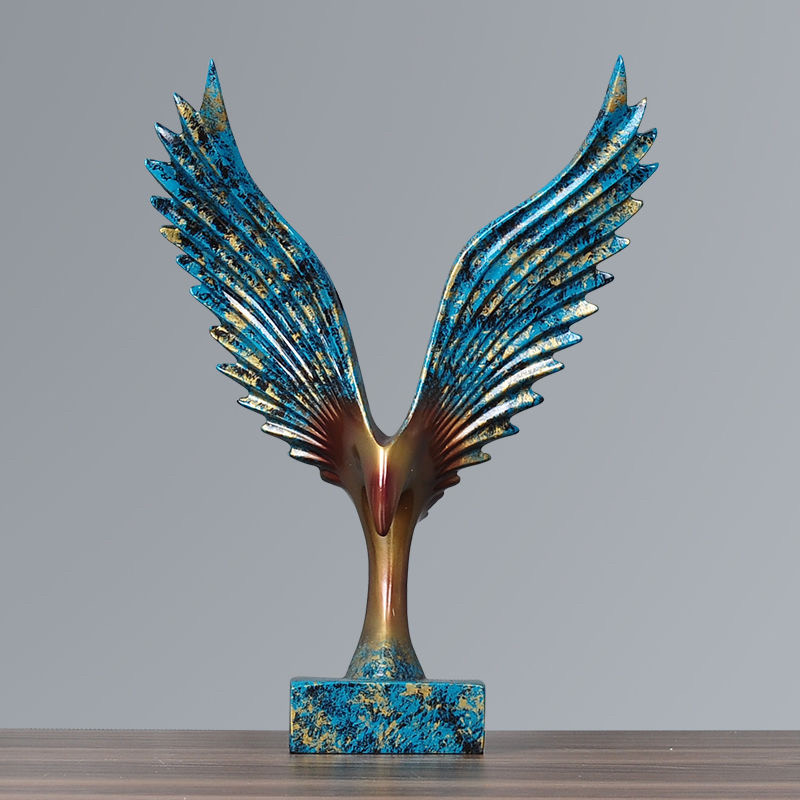 大鹏展翅小摆件家居酒柜老鹰装饰品办公室玄关大展宏图艺术雕塑品,家居饰品,装饰摆件,淘宝优惠券,粉丝福利购,淘宝优惠卷