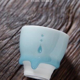 青瓷茶杯高档创意主人杯男士女士个人专用单杯陶瓷品茗杯茶杯水杯