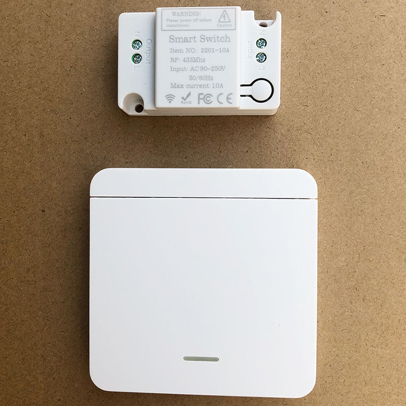 无线遥控智能开关面板免布线随意贴家用220V多灯双开控制卧室电灯,电子/电工,遥控开关,淘宝优惠券,粉丝福利购,淘宝优惠卷