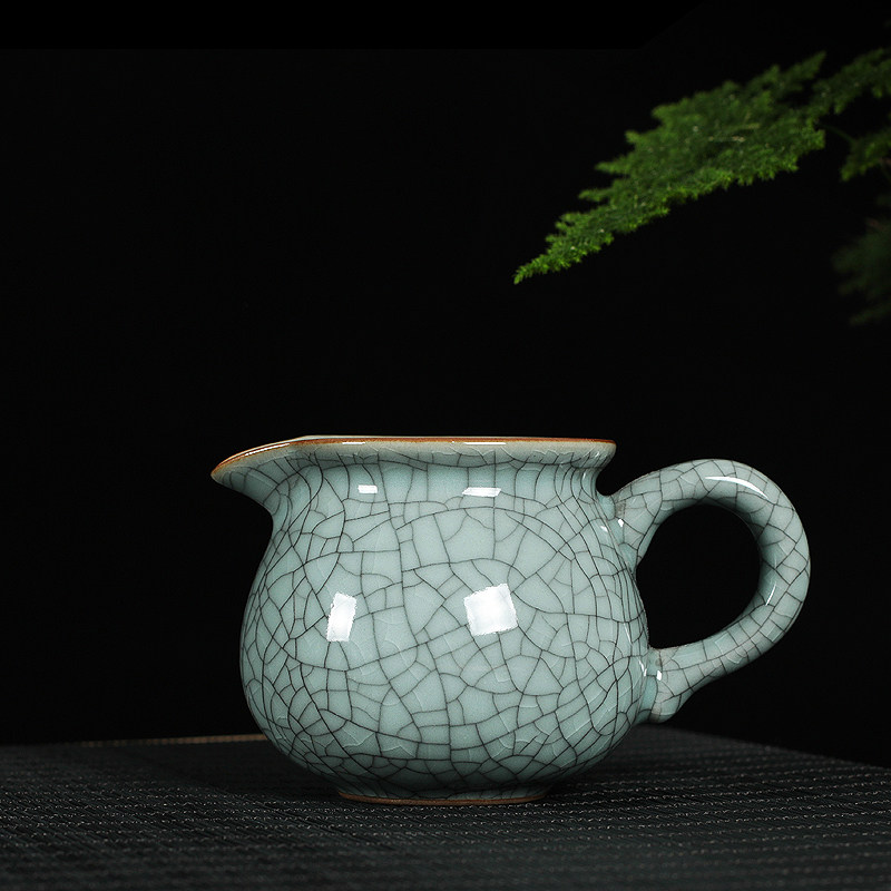 龙泉青瓷公道杯匀杯哥窑冰裂陶瓷功夫茶具配件分茶器茶海茶道零配,餐饮具,公道杯,淘宝优惠券,粉丝福利购,淘宝优惠卷