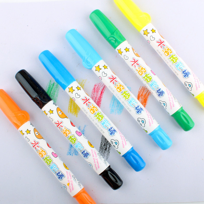 爱好36色水溶性旋转油画棒儿童彩色蜡笔可水洗小学生炫彩棒涂色笔,文具电教/文化用品/商务用品,蜡笔,淘宝优惠券,粉丝福利购,淘宝优惠卷