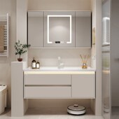 118厘米洗漱台盆 98公分108 智能浴室柜陶瓷一体盆68 78CM88