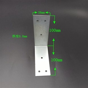 轻质砖连接片固定拉片加气块砌墙连接拉片镀锌固定专用L型角码