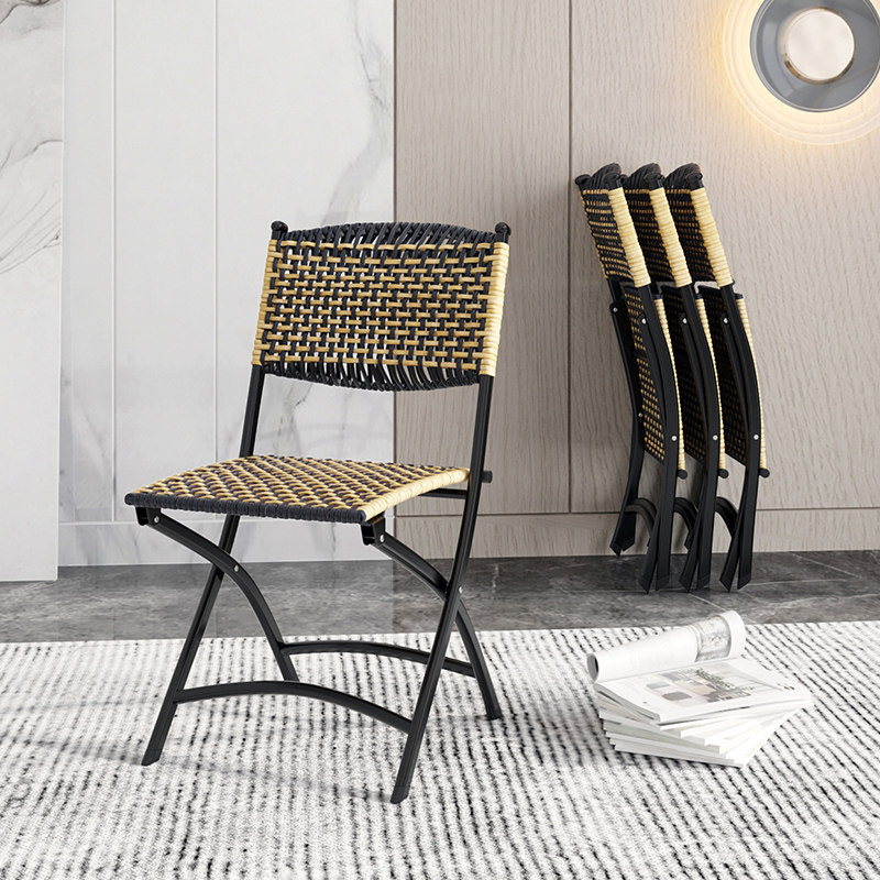 折叠藤椅藤编靠背凉椅折叠午休阳台家用休闲靠椅懒人椅子儿童椅子,住宅家具,折叠椅/躺椅,淘宝优惠券,粉丝福利购,淘宝优惠卷