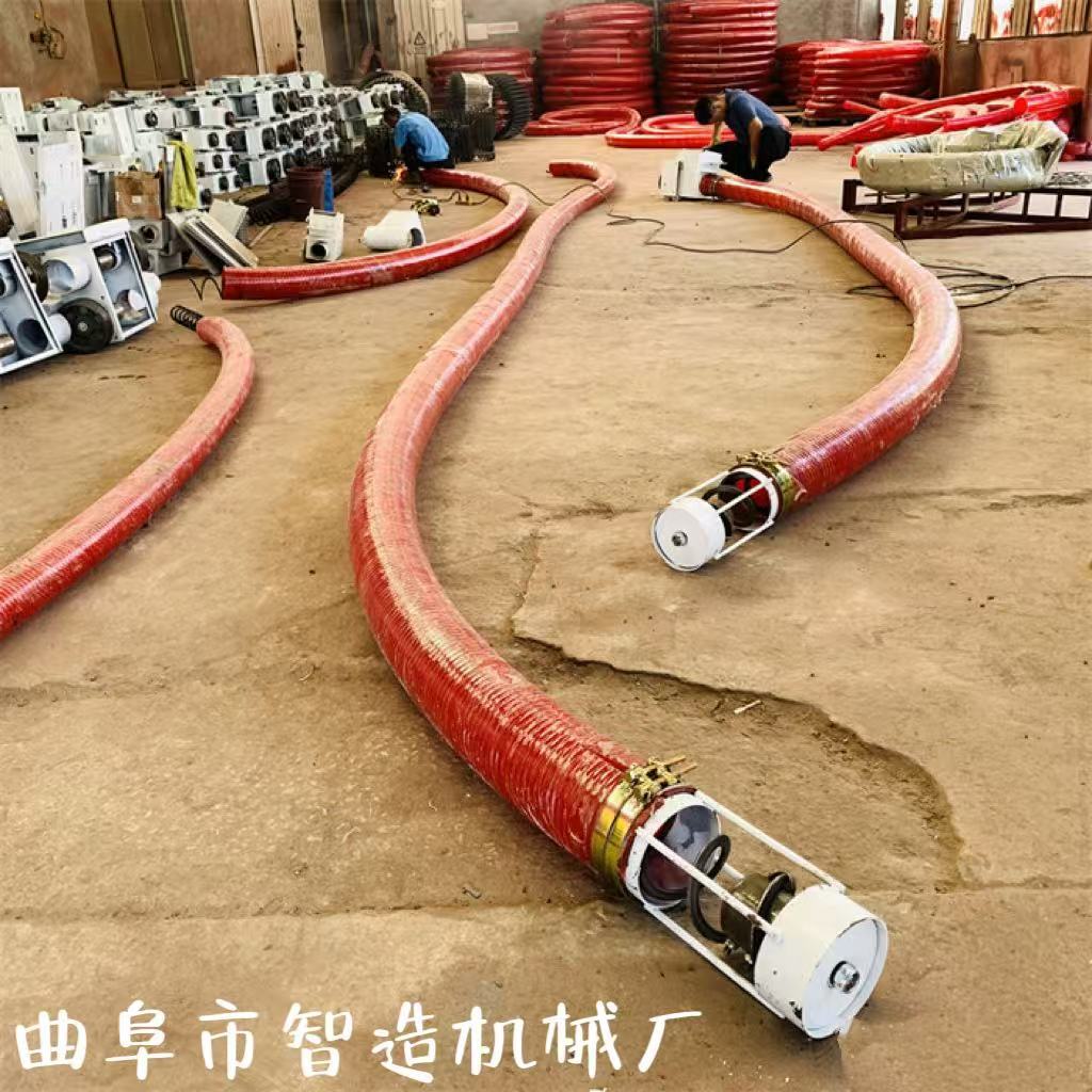 厂家直销螺旋软管吸沙机工业版自吸式输送机粉煤灰吸料机沙子上料