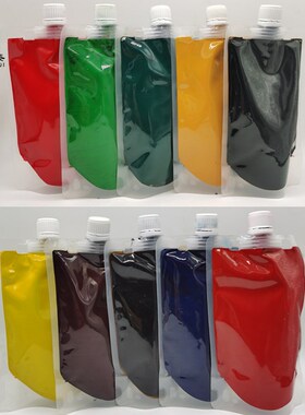 袋装500g精制推光漆伏天生漆漆画材料天然大漆红色推光漆漆器家具